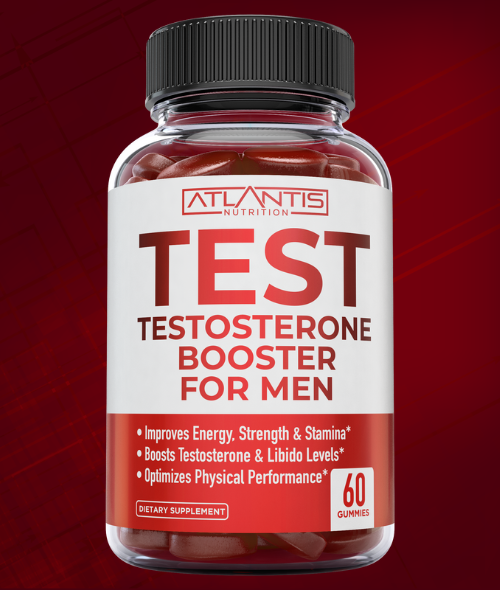 Testosterone Booster Gummies Atlantis Nutrition