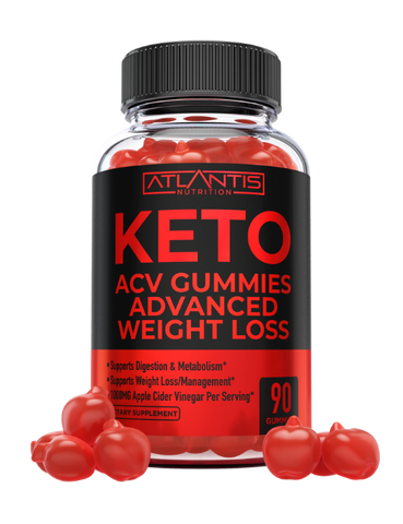 Keto ACV Gummies - 90 Count 2-Pack (180 Gummies)