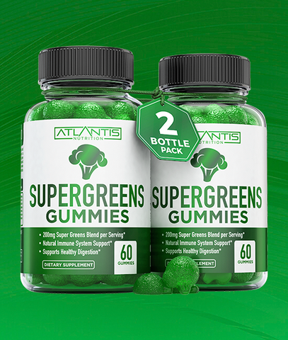 Supergreens Gummies 2-Pack (120 Gummies)