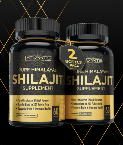 Shilajit Supplement 2-Pack (120 Capsules)