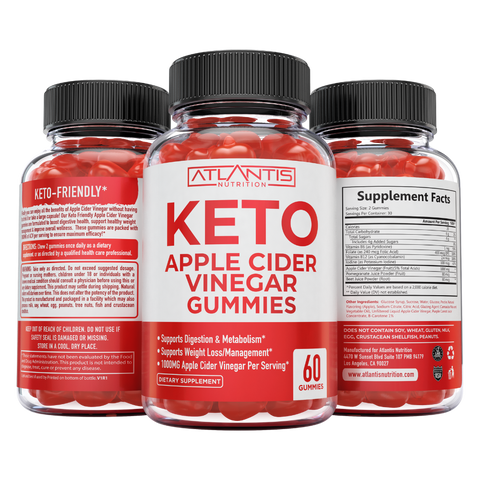 Keto ACV Gummies - 60 Count 2-Pack (120 Gummies)