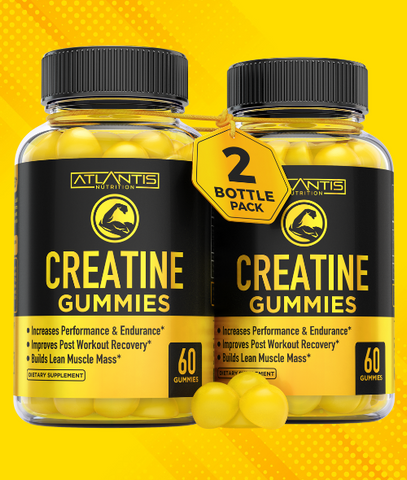 Creatine Monohydrate 2-Pack (120 Gummies)