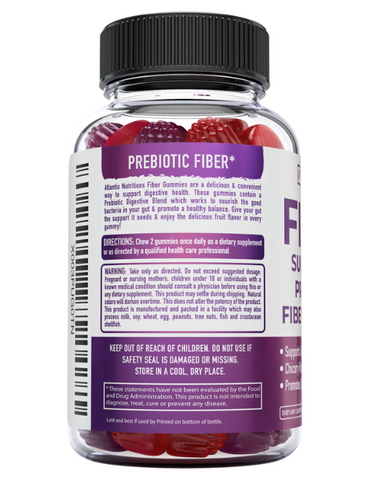 Sugar Free Prebiotic Fiber Gummies 2-Pack