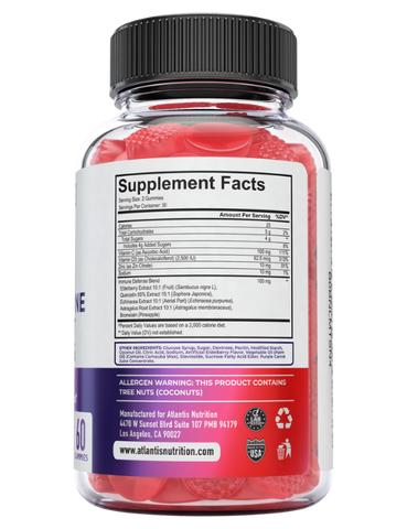 8-In-1 Immune Support Gummies With Elderberry