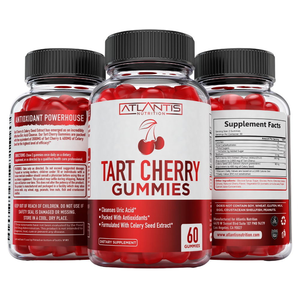 Tart Cherry Gummies – Atlantis Nutrition